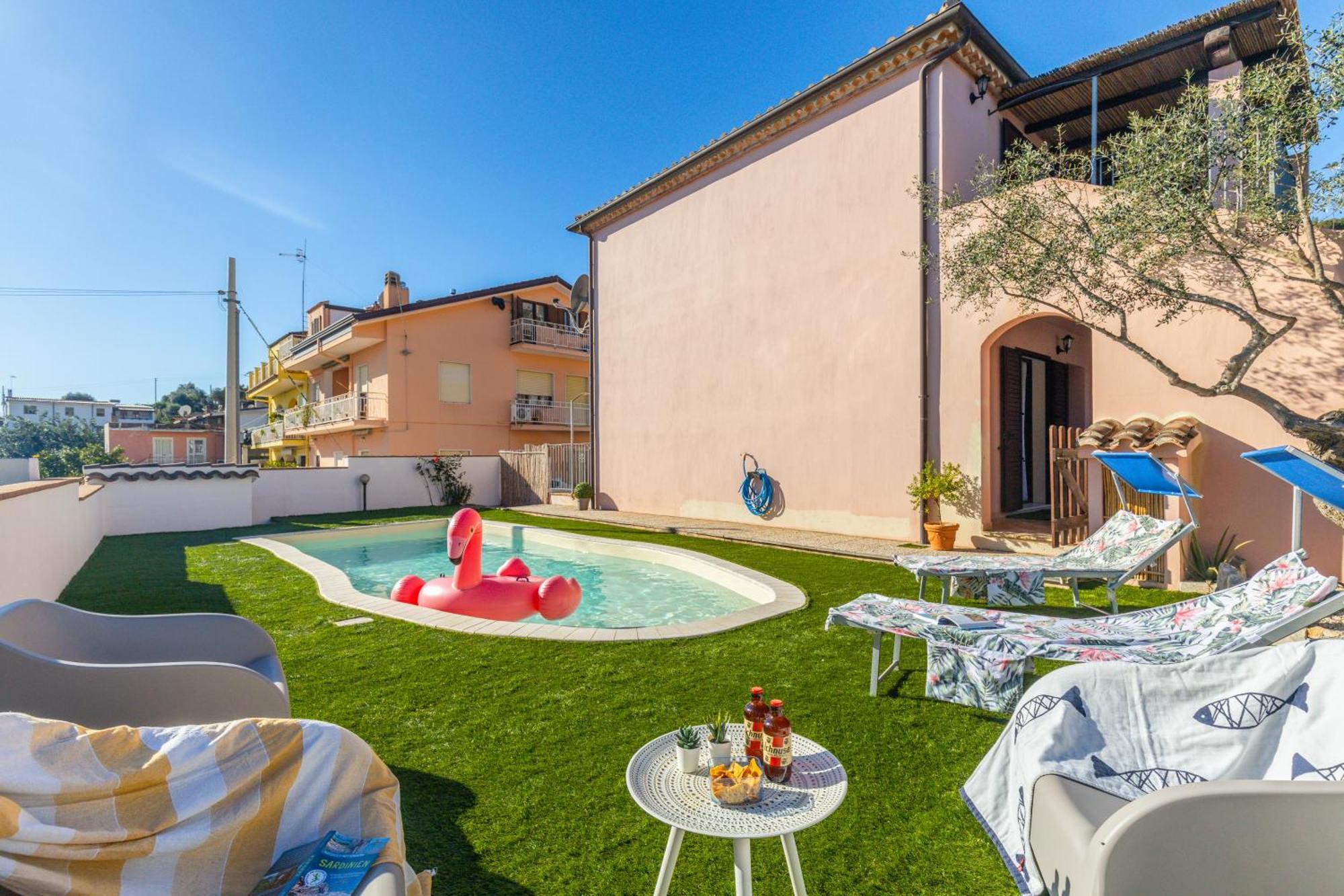 Apartamento Bynos Pool - Primo Piano Santa Maria Navarrese Exterior foto