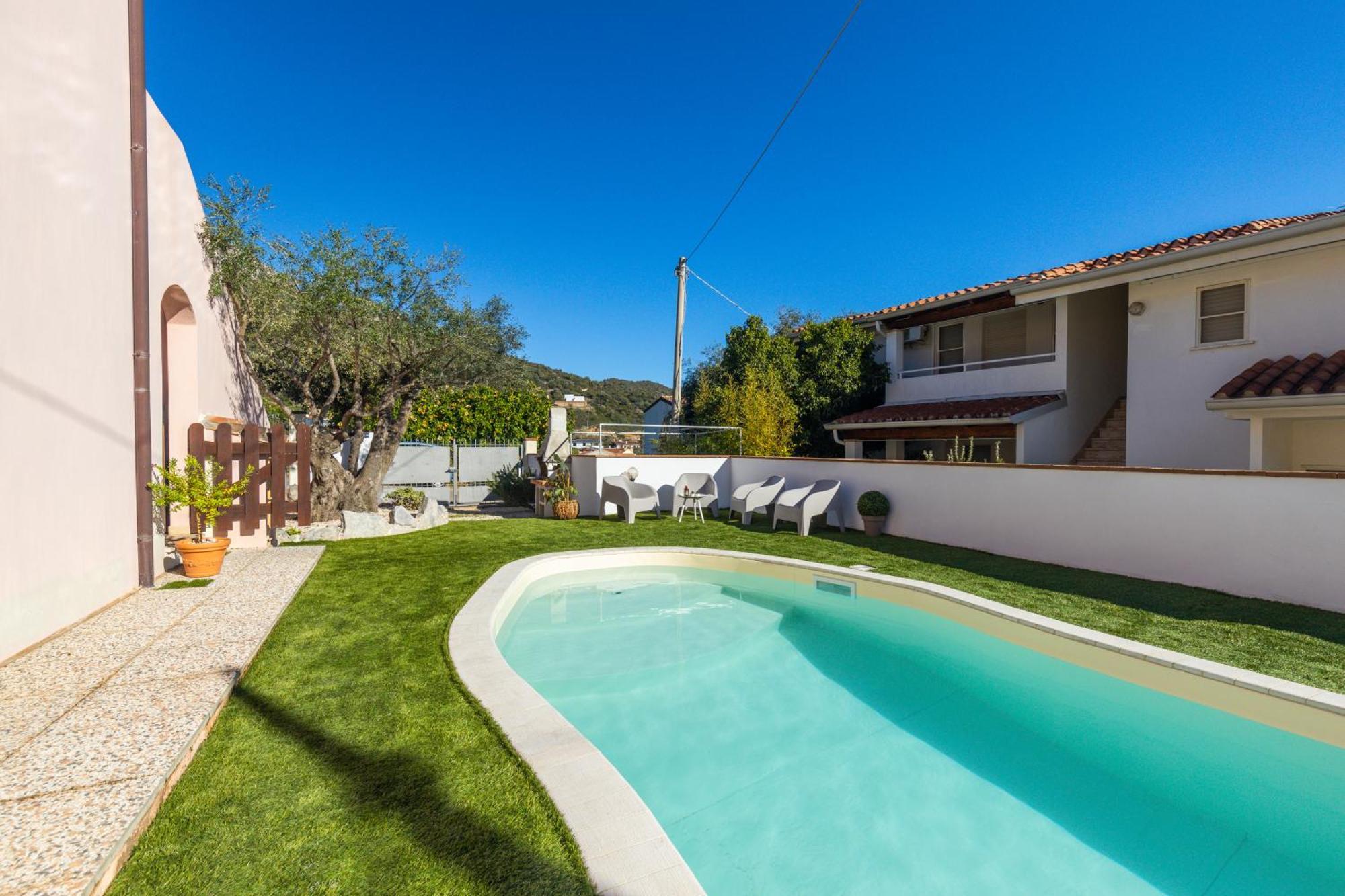 Apartamento Bynos Pool - Primo Piano Santa Maria Navarrese Exterior foto
