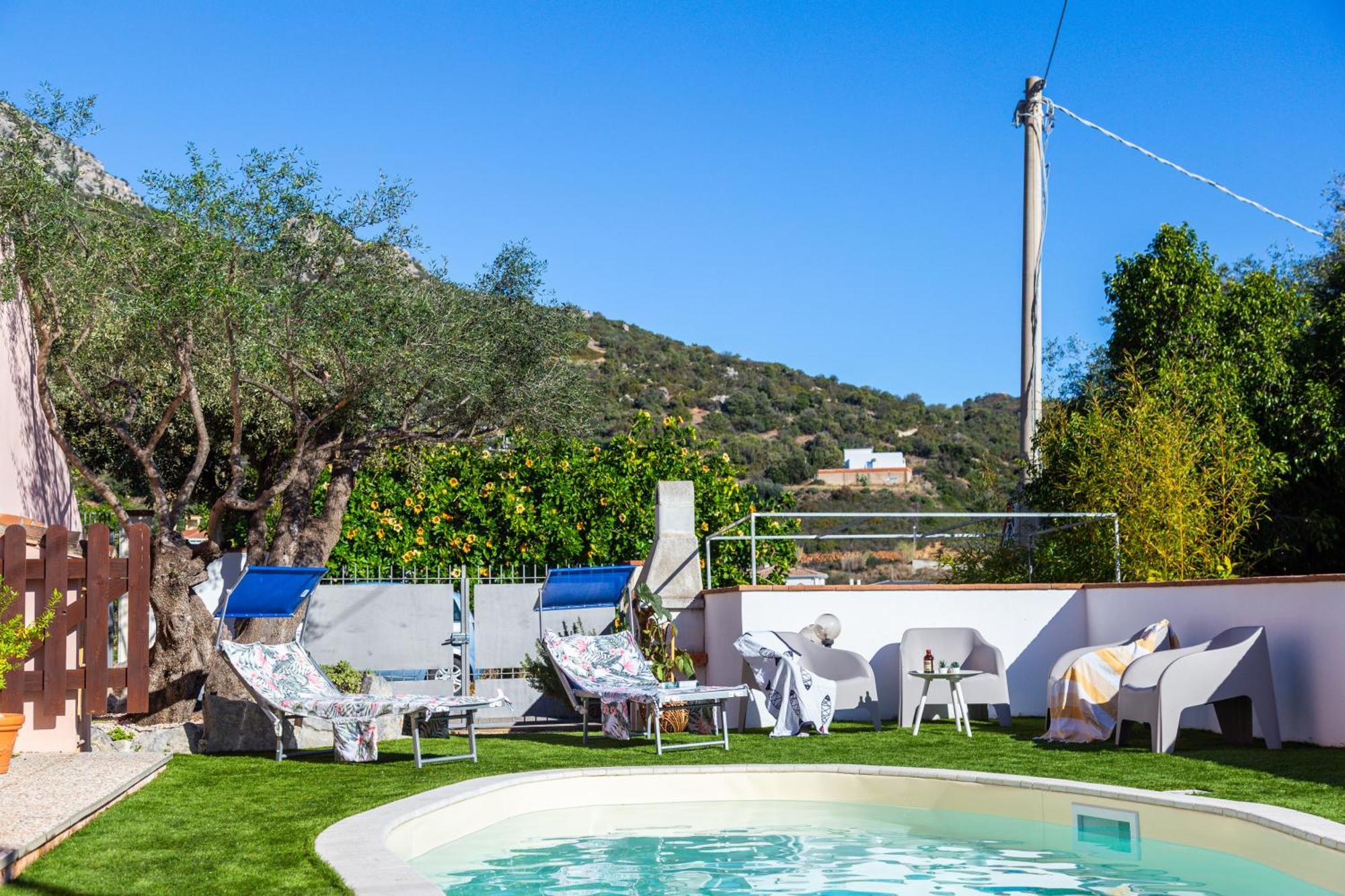 Apartamento Bynos Pool - Primo Piano Santa Maria Navarrese Exterior foto